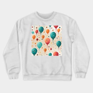 Happy Birthday Party Celebration Pattern 2 Crewneck Sweatshirt